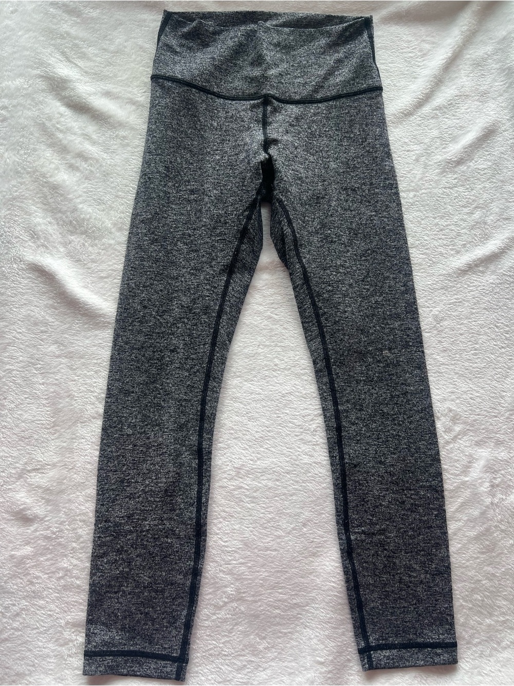 Women’s High-Waist Gray Seamless Leggings